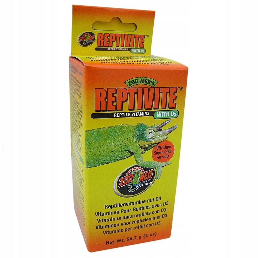 ZOOMED Reptivite z witaminą D3 56,7g Witaminy dla gadów Marka Zoomed