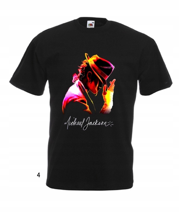 

Koszulki Męskie Michael Jackson King Of Pop