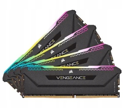 Corsair Paměť DDR4 Vengeance Rgb Pro Sl 32GB/3200 (4*8GB) černá CL16