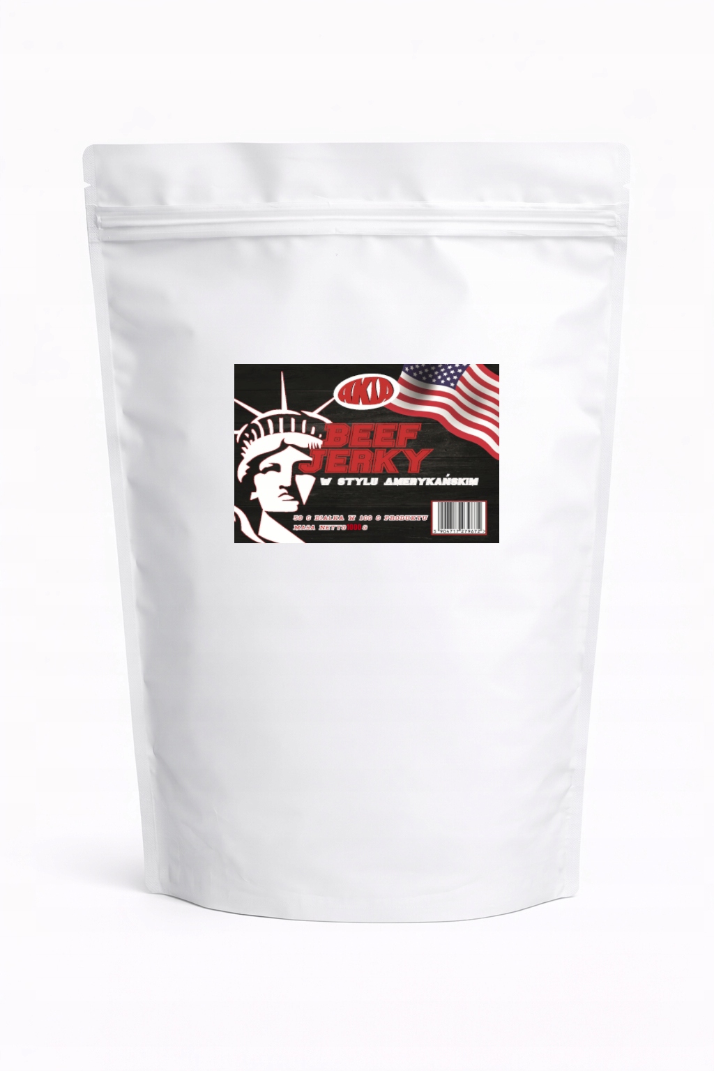 Levně Akia Beef Jerky, sušené maso, sušené hovězí maso American Style 1000 g