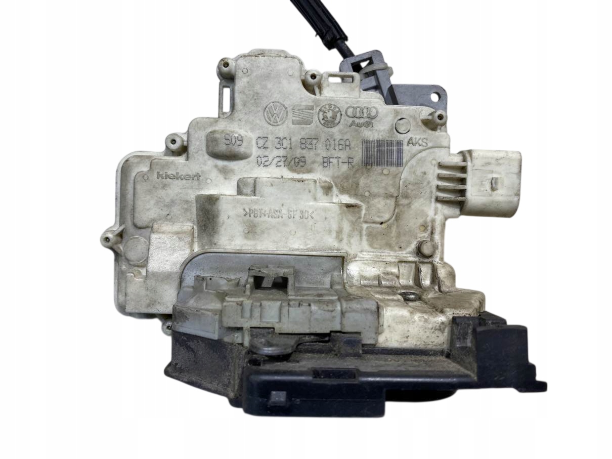 lock door right front SKODA SUPERB II 7 PIN 3C1837016A