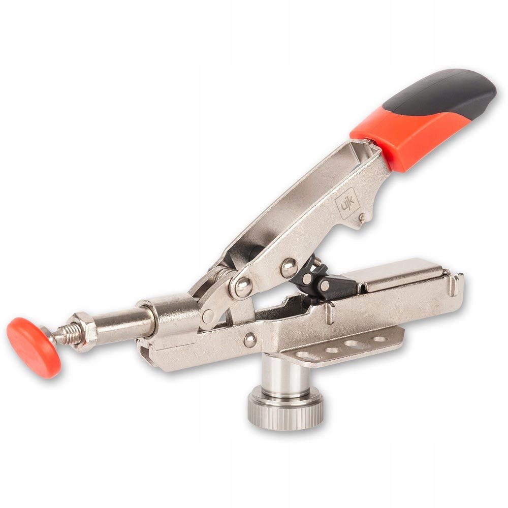 Samonastavitelný posuvný přítlak 300 kg horizontální Ujk Push/Pull s svěrákem 20 mm