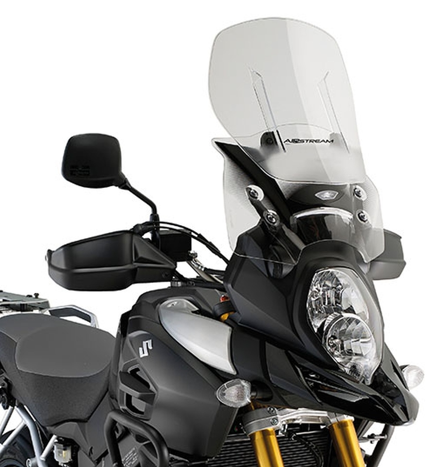Kappa Sklo Suzuki DL1000 V-strom (14-18) Nastaviteľné Airflow Priehľadné