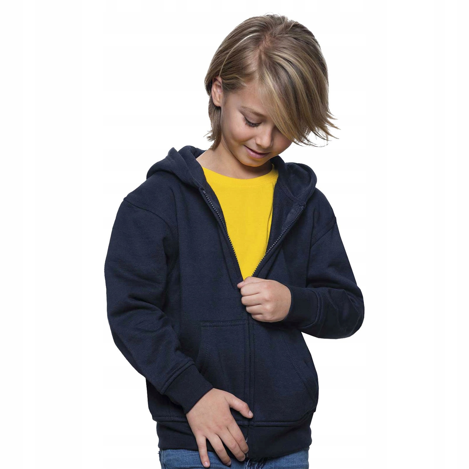 

Dziecięca Bluza z Kapturem Kangur XL 134-140