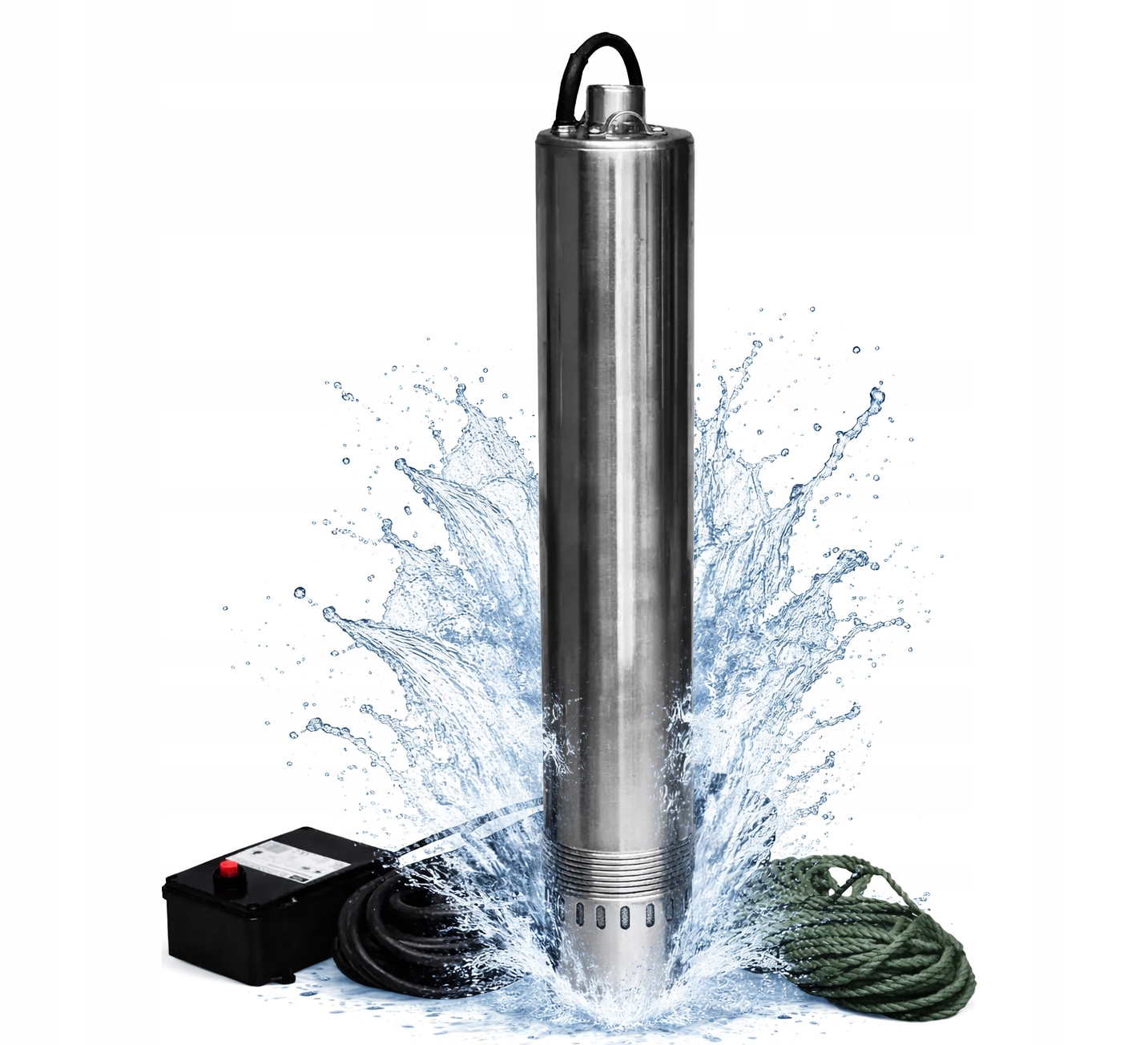 Gude Gtt 900 pompa do wody głębinowa z wyłącznikiem 900 W 4500 l/h 55 m 4"