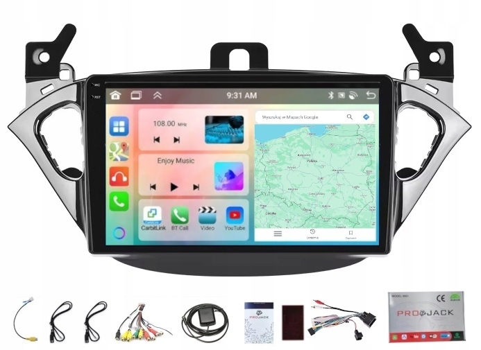Gps Navigace Pro Android Opel Corsa E 2015-2019 Carplay Wifi 4GB 64GB