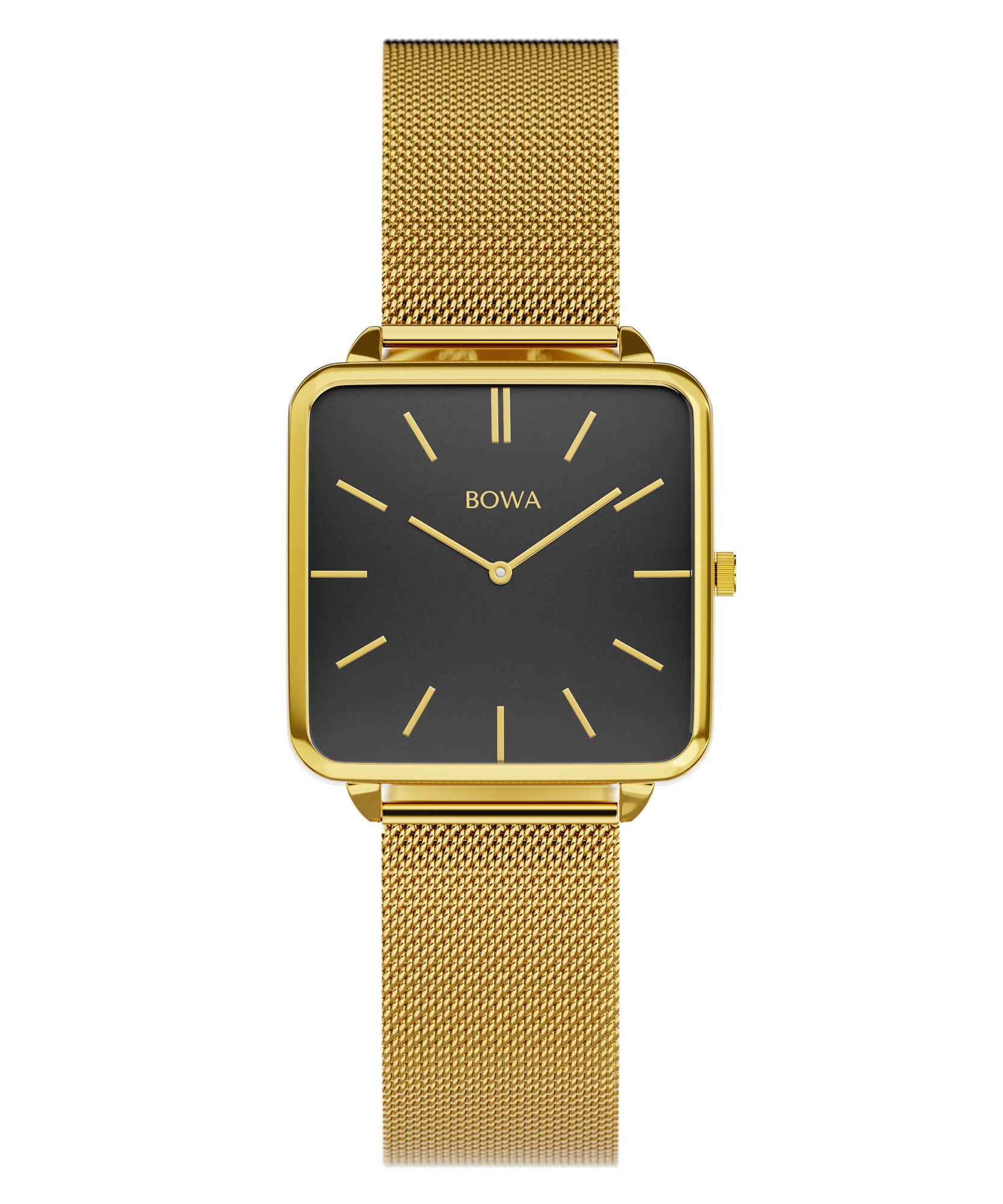 Dámské hodinky Bowa Vienna Black Gold Mesh 29