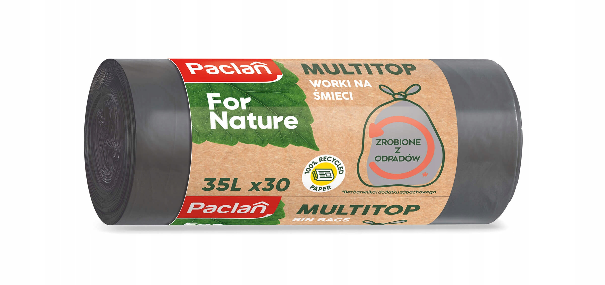 

Worki 35l multitop 100% recykling Paclan Natura