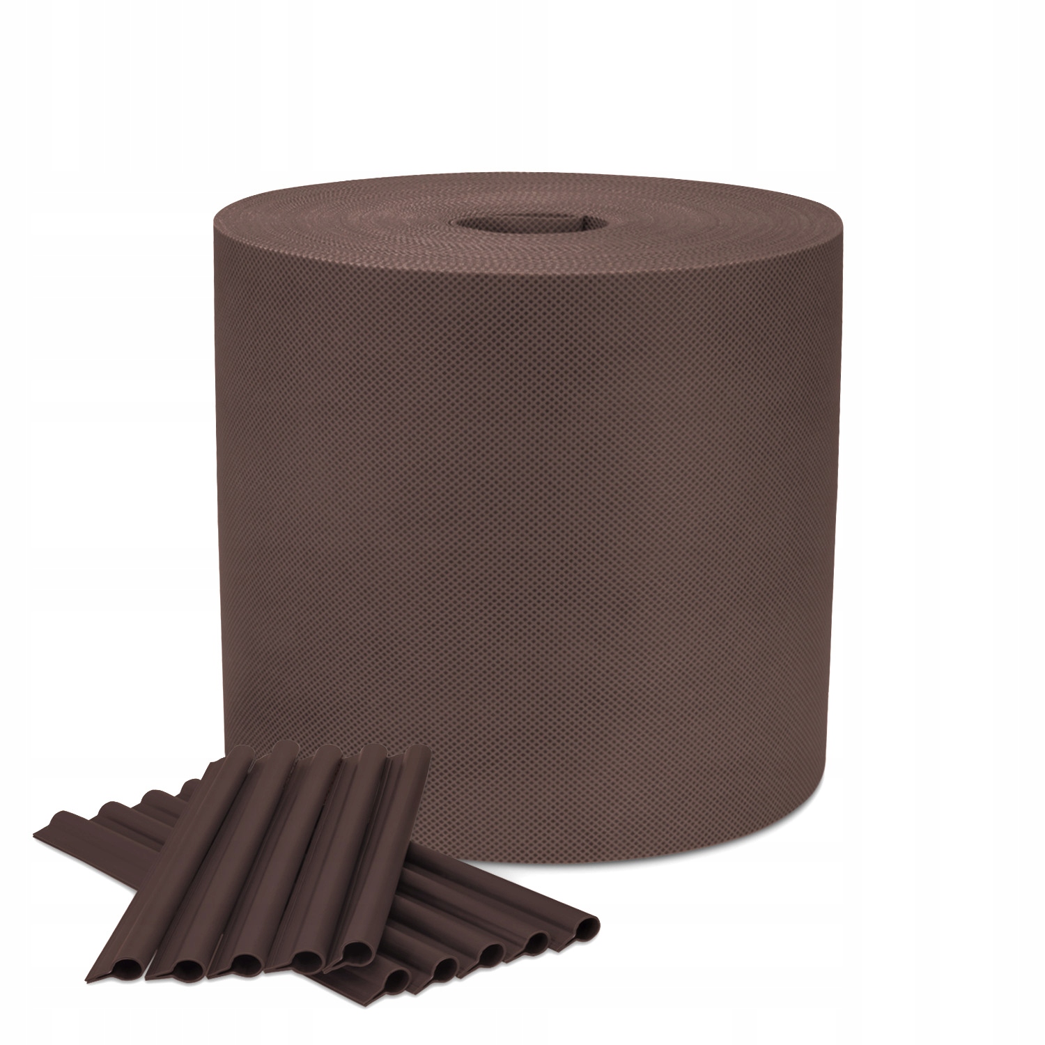 

Taśma Ogrodzeniowa 19cmX48m Płot Panele Brązowa