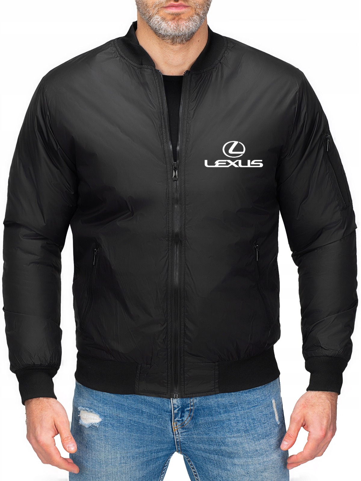 Pánská Bomberová Bunda Bomber Lexus Černá XL