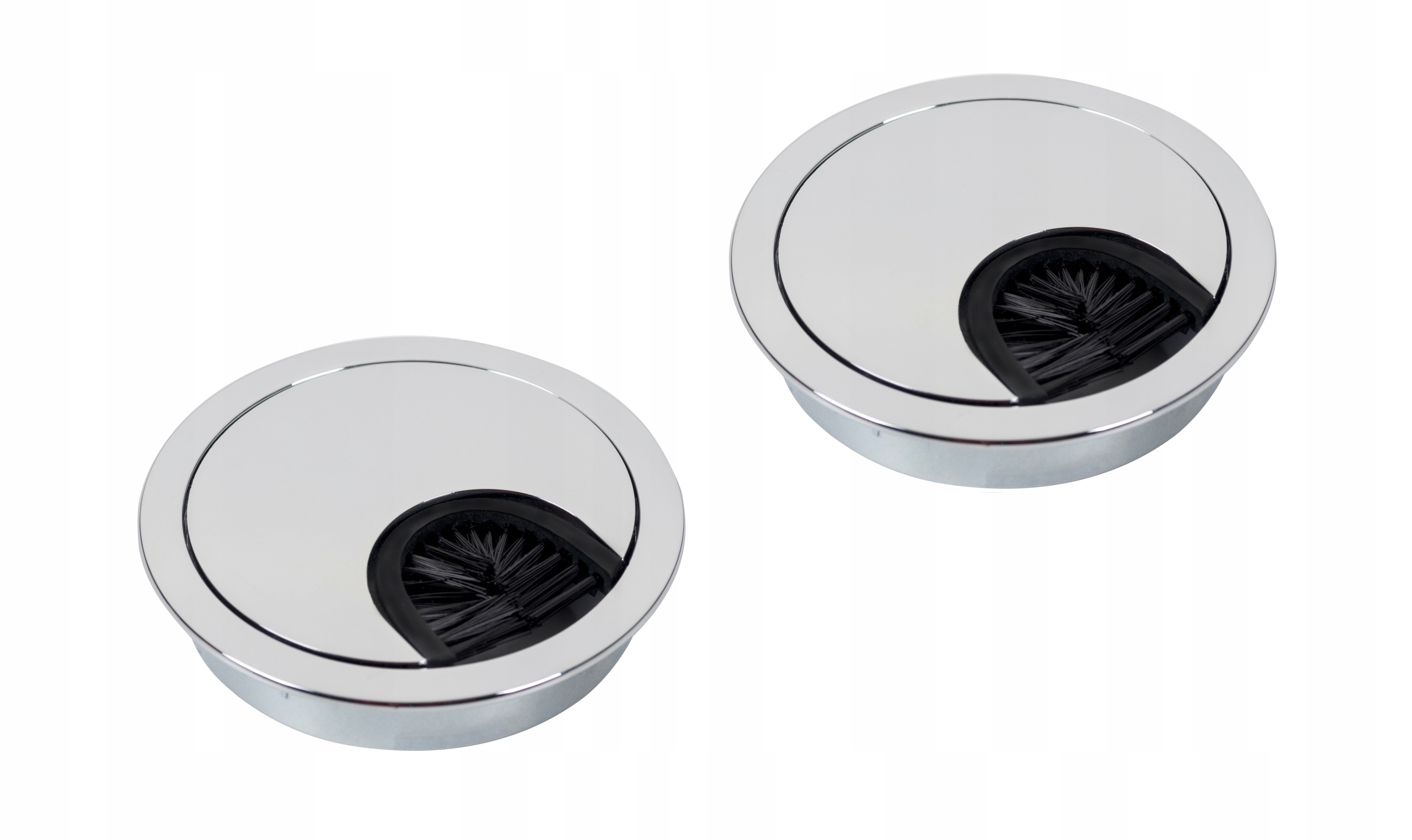 

2 x Metalowy Przepust Kablowy Przelotka Chrom fi60