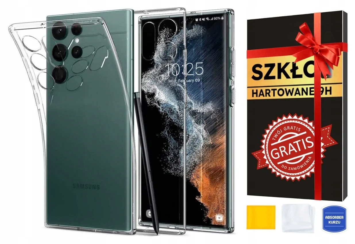 

Etui do Samsung Galaxy S22 Ultra 5G +szkło, Spigen