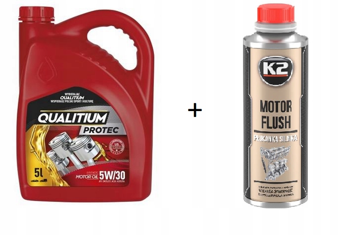 

Olej Qualitium Protec 5l 5W-30 5W30 K2 Płukanka