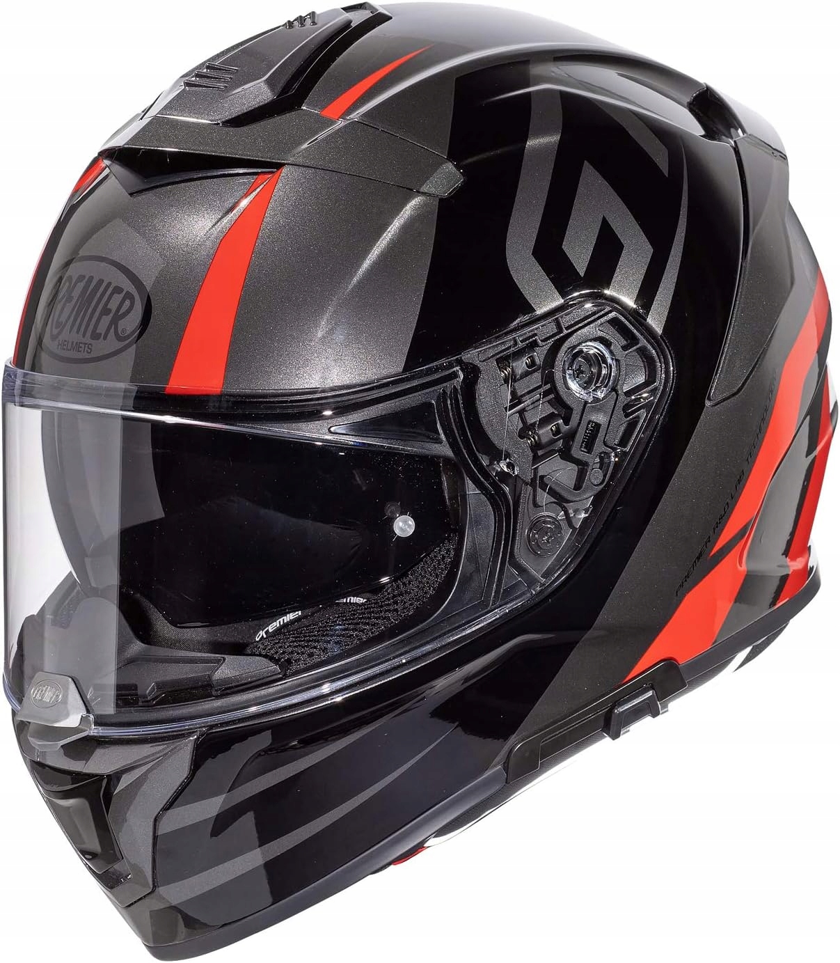 Integrálna motocyklová prilba Premier Helmets Devil Gt 17 Unisex veľkosť XL (61 cm)