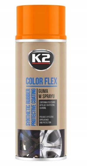 

K2 Guma W Sprayu Color Flex Pomarańczowy 400ML