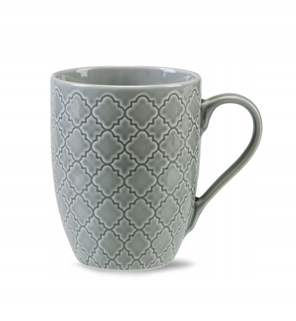 

Lubiana Marrakesz Szary K1 Kubek 350 ML Porcelana