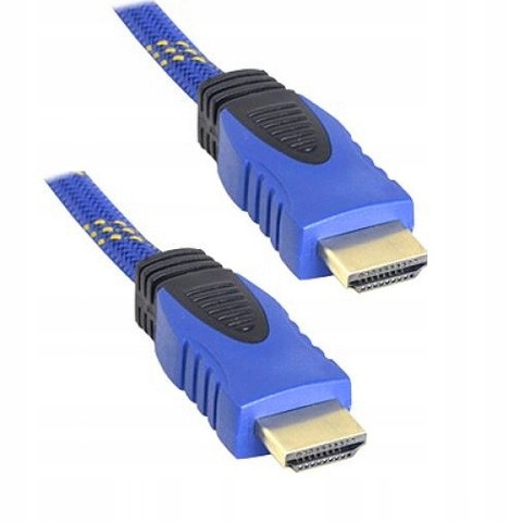 Kabel przewód HDMI | FULL HD v1.4 | 3m oplot