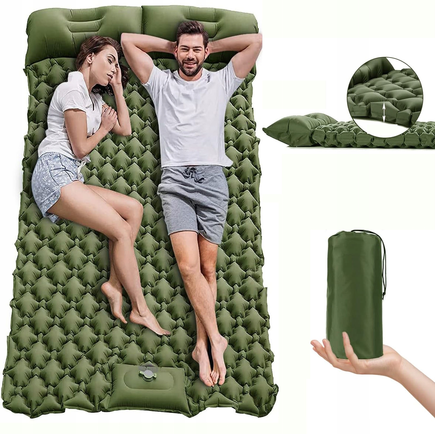 Samonafukovací podložka Polštář pro 2 osoby