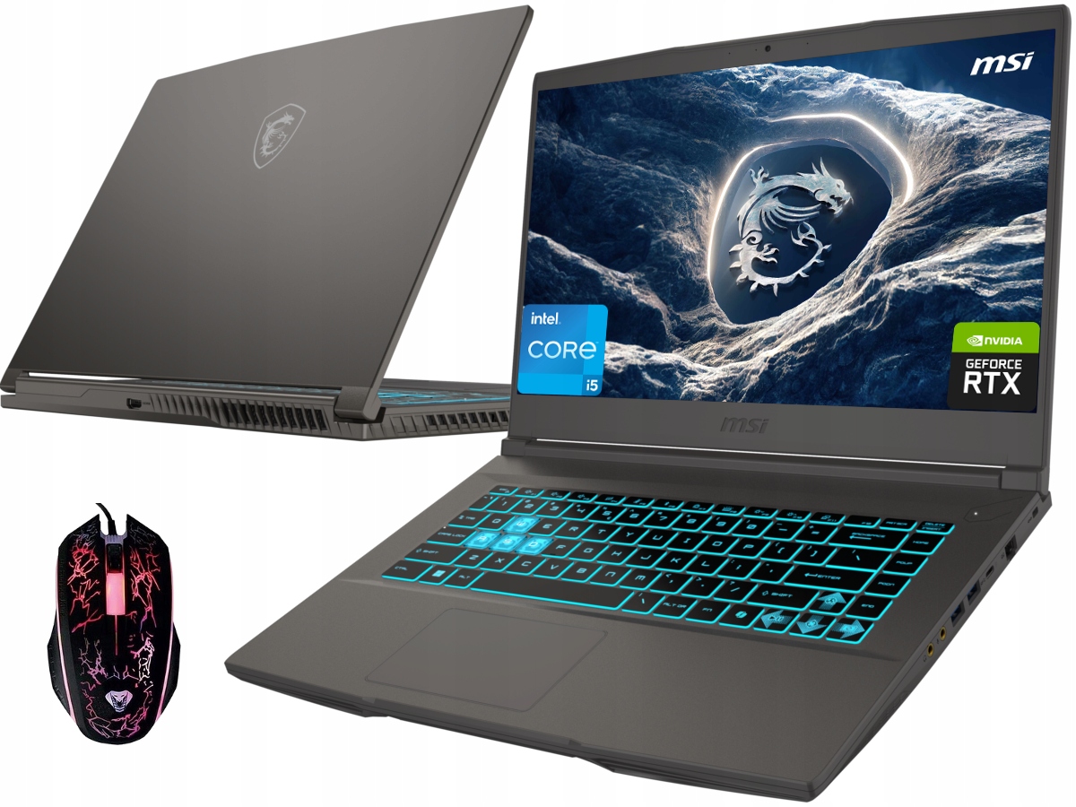 Msi Thin 15 B12UCX-1818XPL i5-12450H 15,6'' 32GB 2000GB Rtx 2050 W11Pro