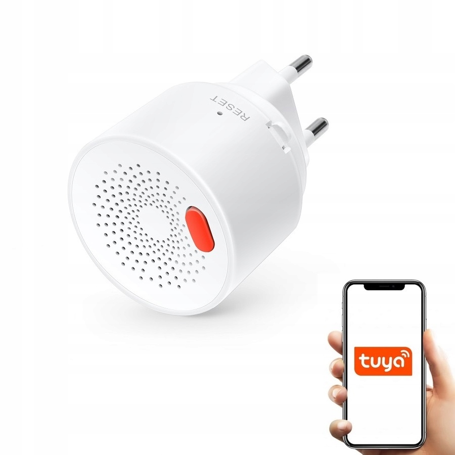 Detektor Plynu Propan Butan Lpg Tuya Smart V Polštině S Wifi