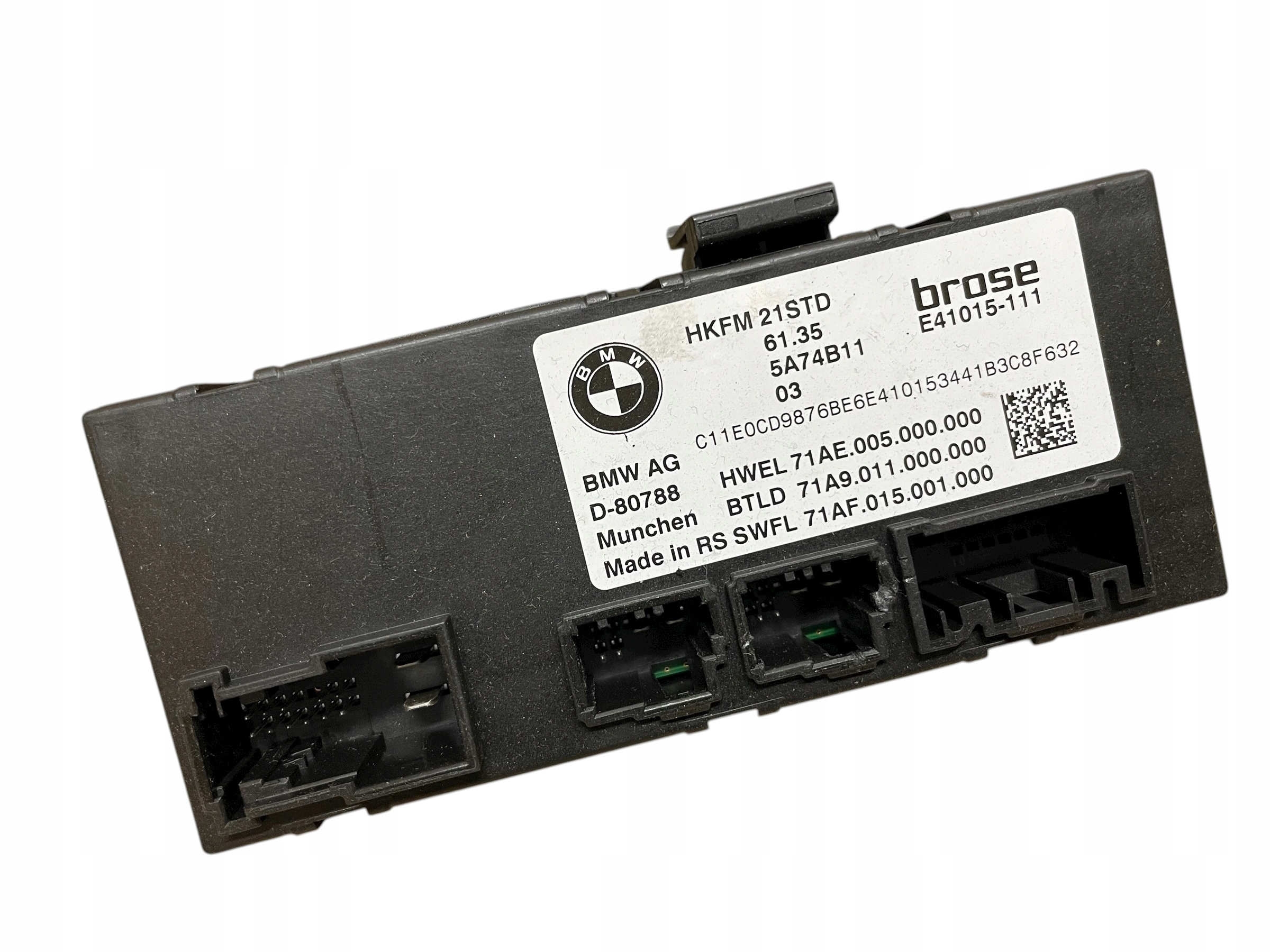 module bonnet boot BMW XM G09