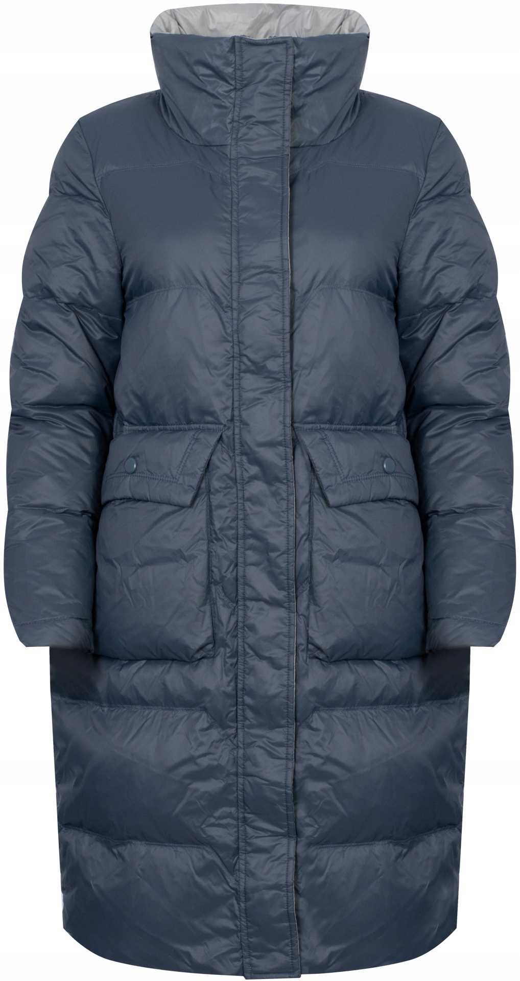 Romeo Gigli Dámský Péřový Kabát 01W24 R07 Blu