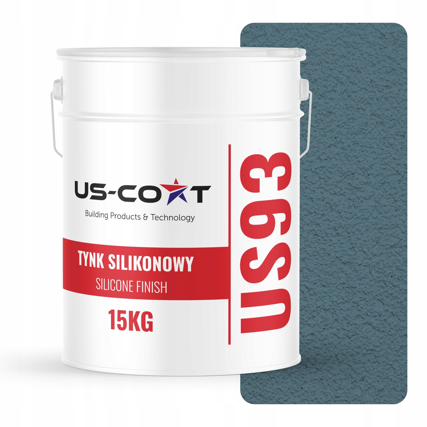 Silikónová Fasádna Omietka Tmavomodrá F136 15KG Baranek Granulácia 1.0 mm