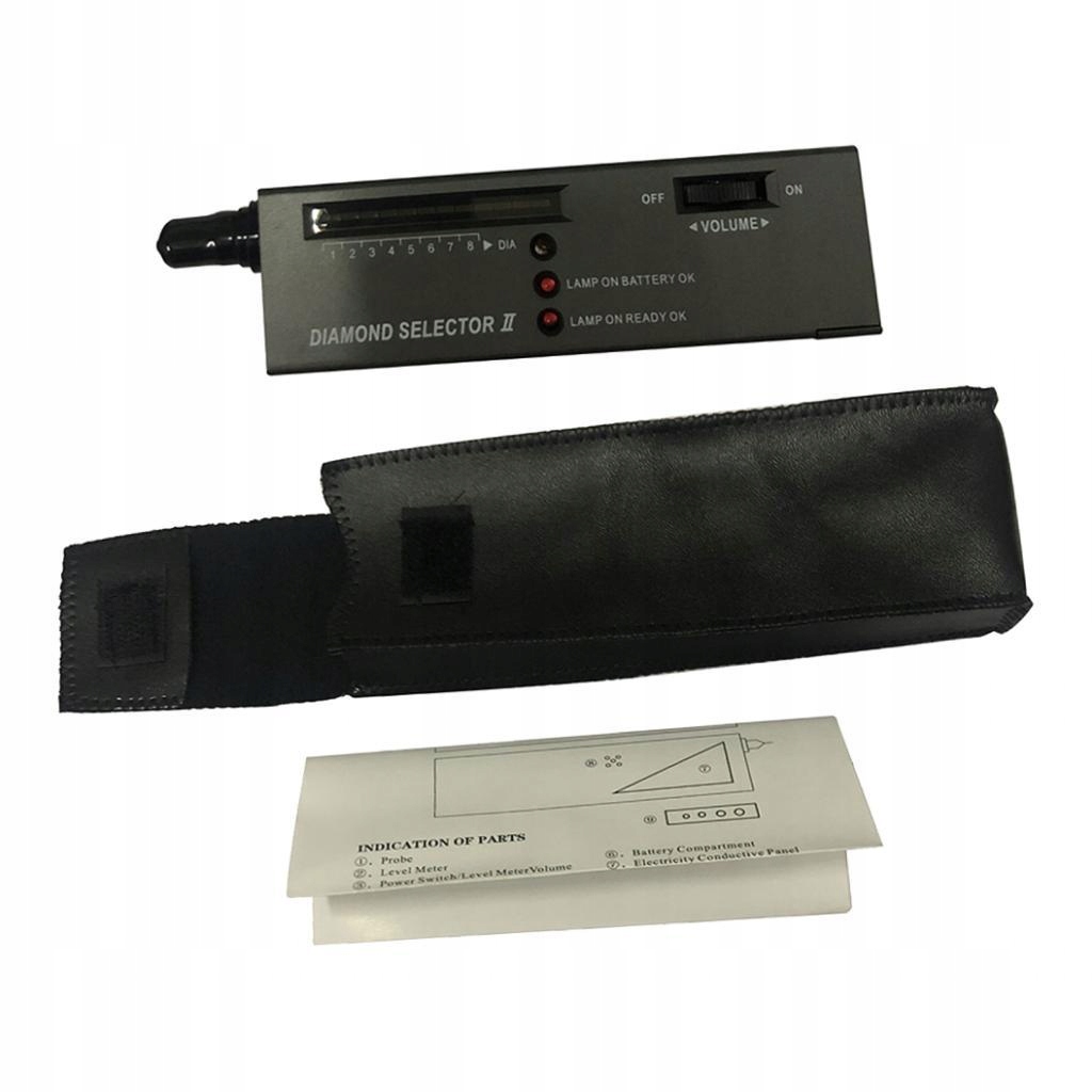 TESTER ZŁOTA / SREBRA I DIAMENTÓW ZESTAW DO TESTOWANIA KAMIENI CYFROWY ELEK Rodzaj wydrapywanki