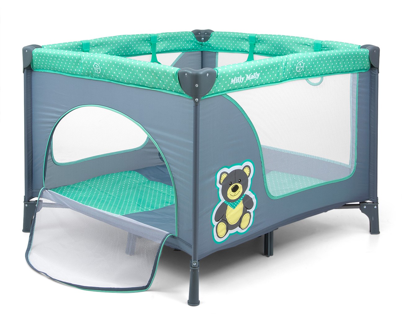 Milly Mally Kojec Fun Mint Bear 100x100 cm