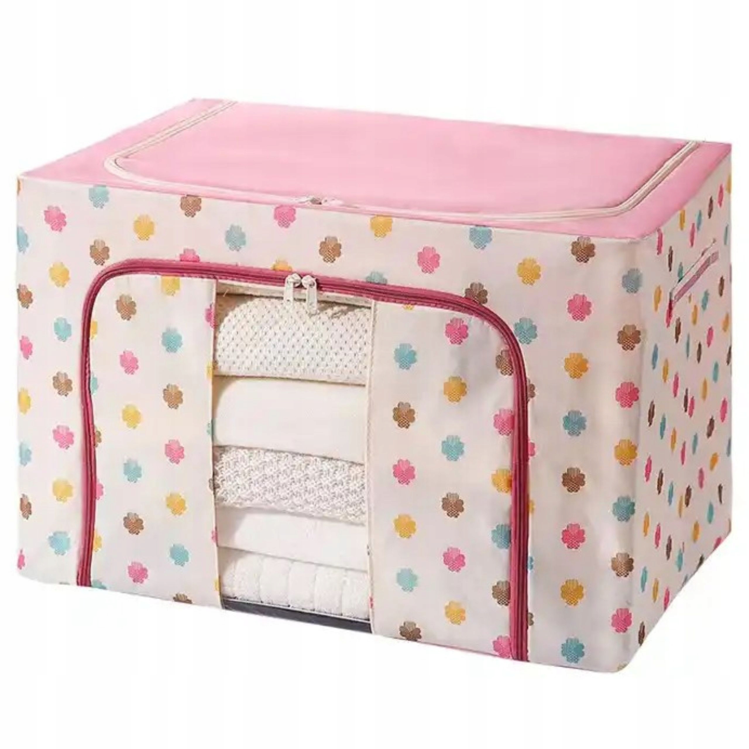 Pokrowiec na pościel ubrania kołdry ze stelażem pojemnik 40X30X20 24L