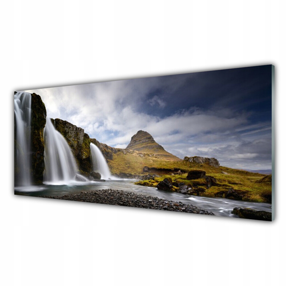 

Fotoobraz ścienny 125x50 Wodospad Góry Krajobraz