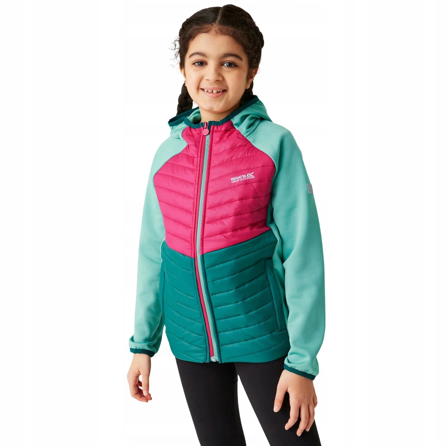 Dívčí softshellová přechodová bunda Regatta pro dívky, vel.