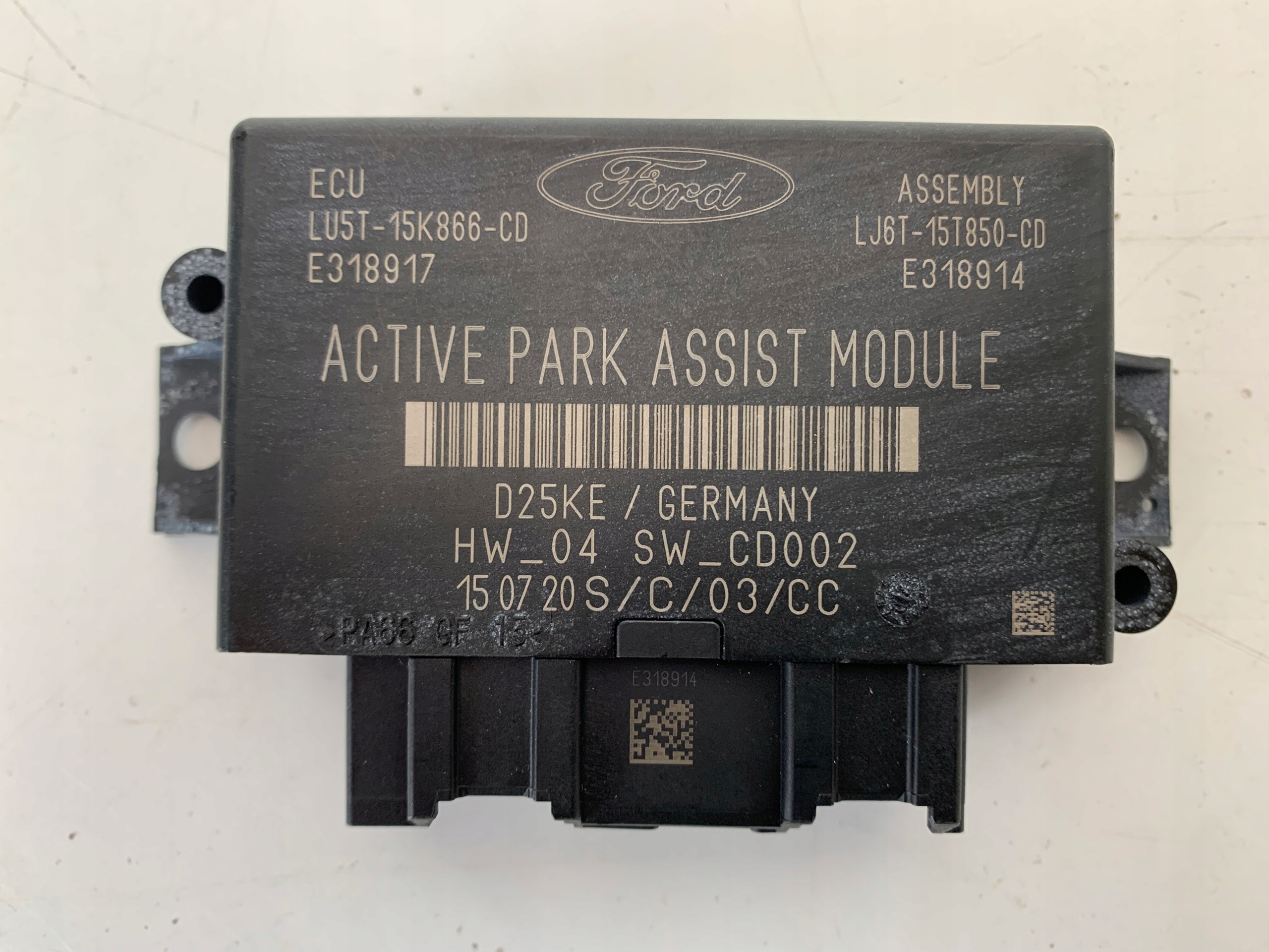 LJ6T-15T850-CD - МОДУЛЬ ДРАЙВЕРА ДАТЧИКА PDC FORD KUGA III MK3