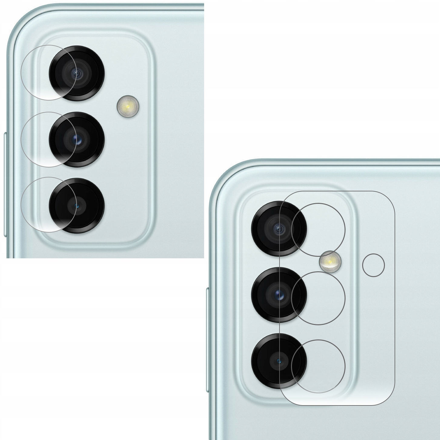 

Szkło na Aparat obiektyw do Samsung Galaxy M23 5G