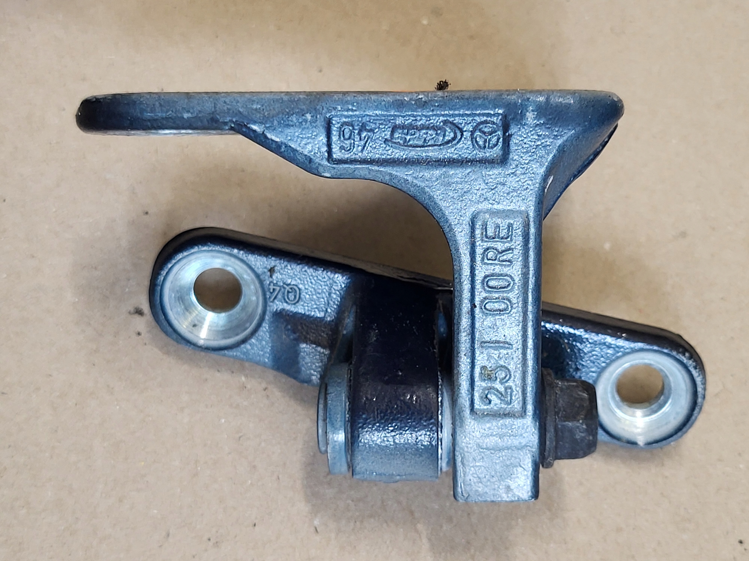 hinge X2 door right front GORA DOL MERCEDES S W220 OE GRANATOWE