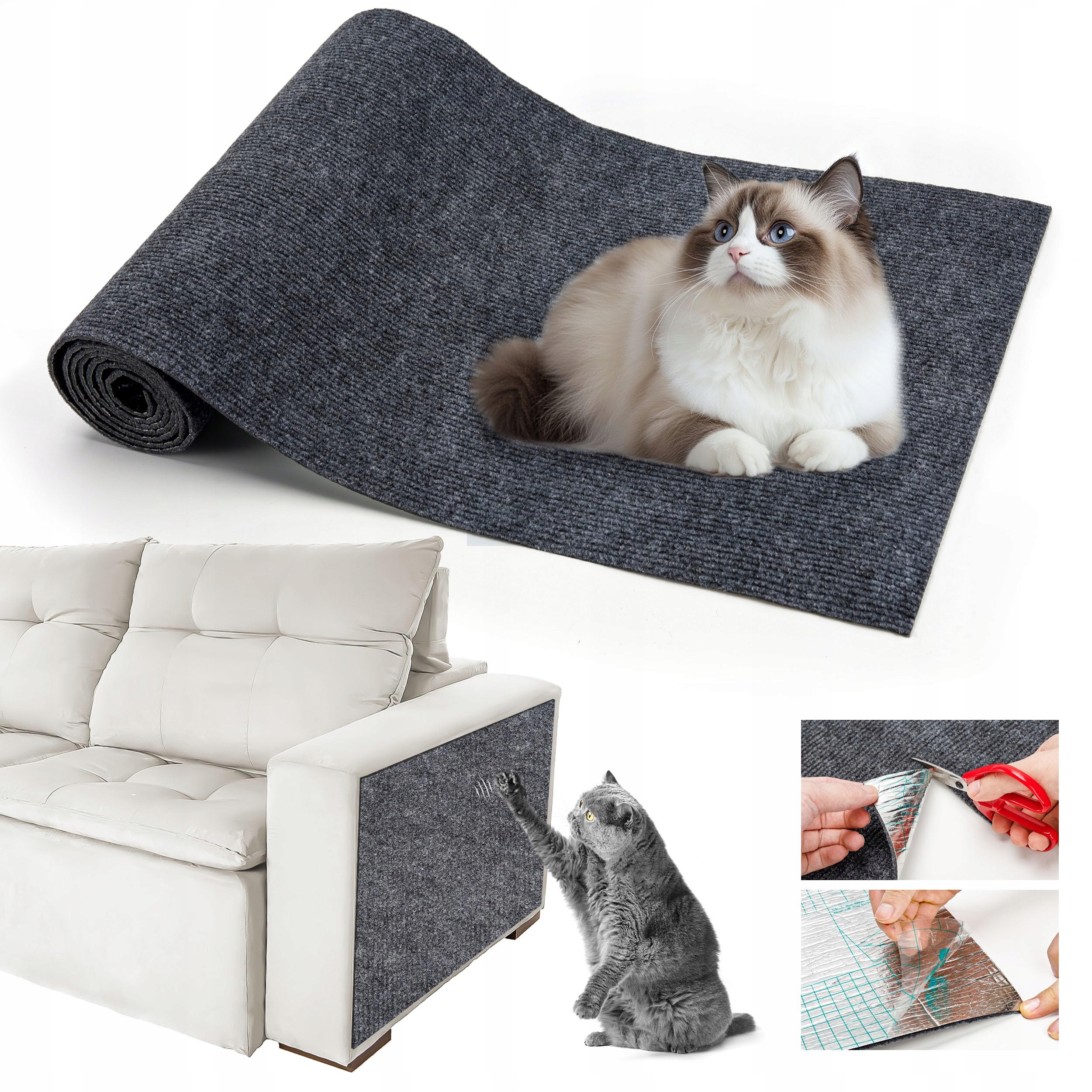 Levně Fólie Na Dveře Nábytek Proti Poškrábání Samolepicí Bezbarvá 100X40