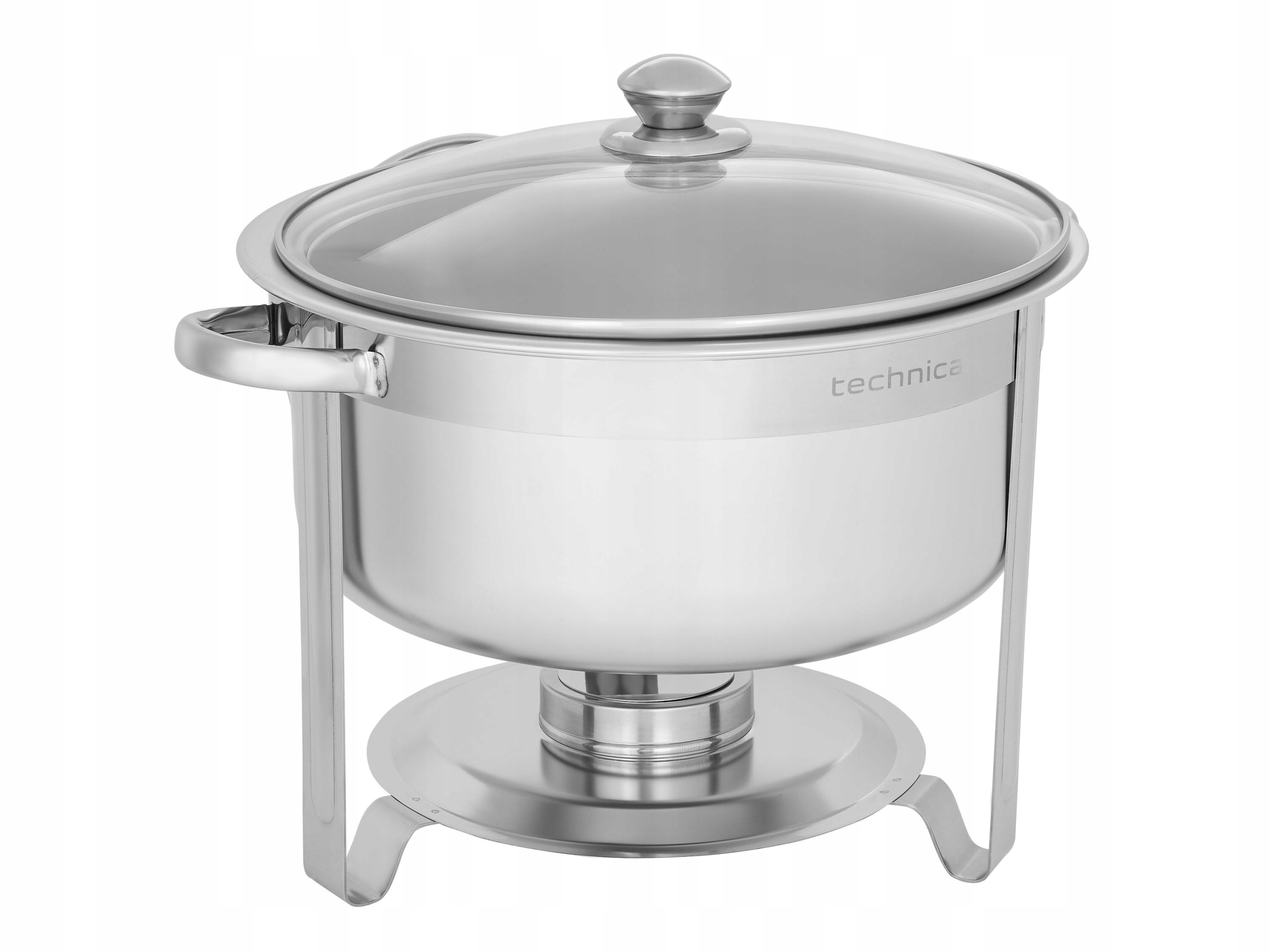 kulatý kulatý se skleněným víkem 7,5 l Technica