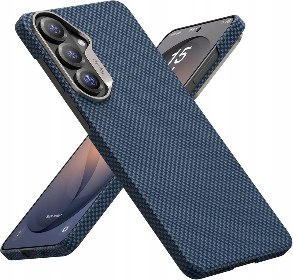 Pouzdro pro Samsung Galaxy S26 Benks Carbon Kevlar Armor Tint MagSafe zadní kryt