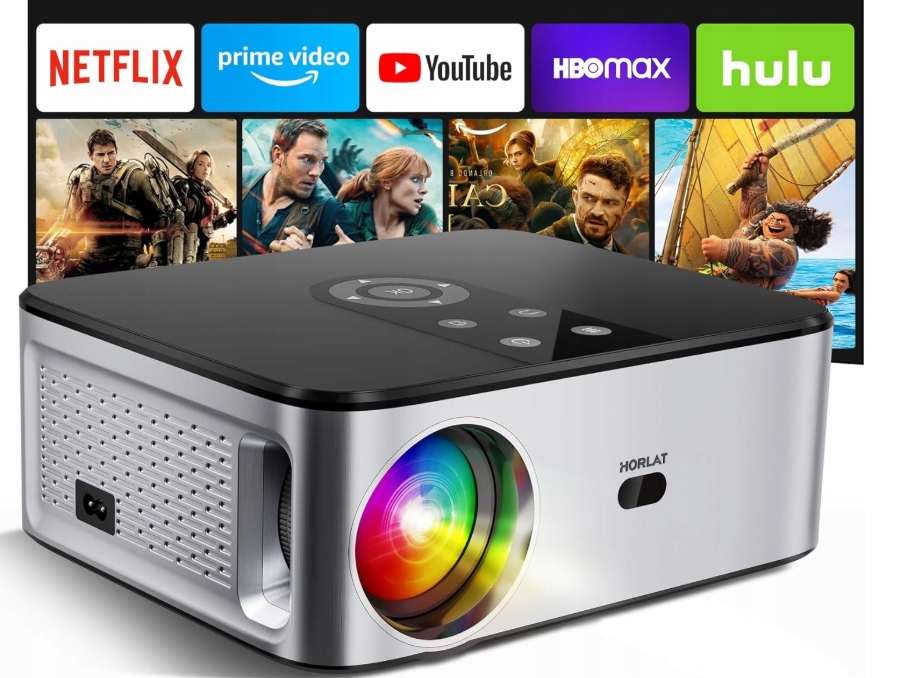 Projektor Wifi 5G Bluetooth Full Hd 1080p 4K