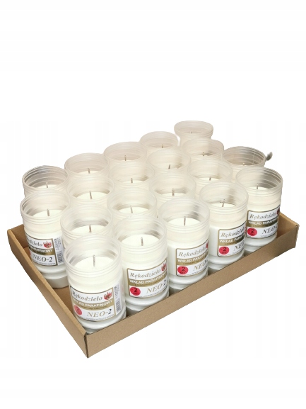 

Wkłady parafinowe do zniczy 2 dni 20szt. NEO-2