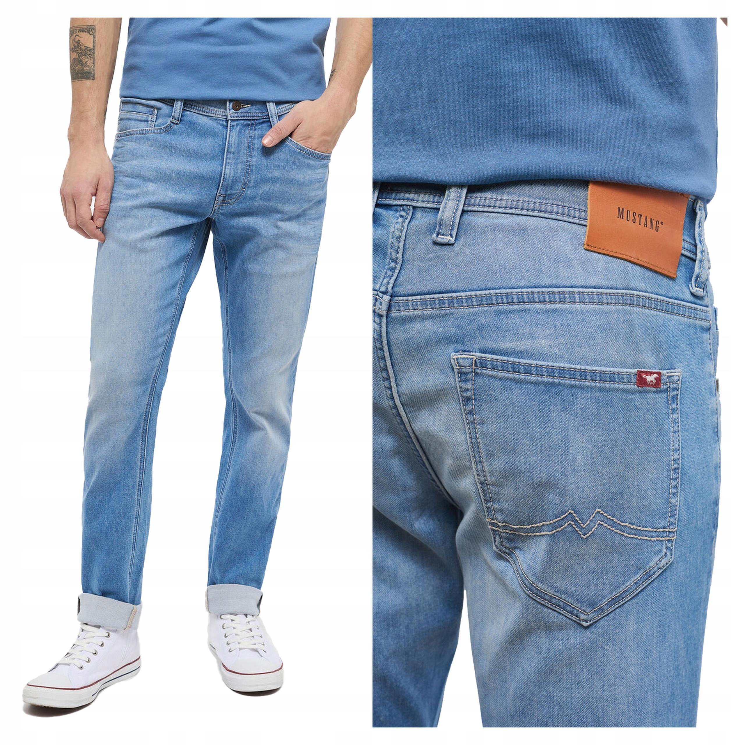Mustang Oregon Tapered W32 L34 Pánské džíny Přiléhavé