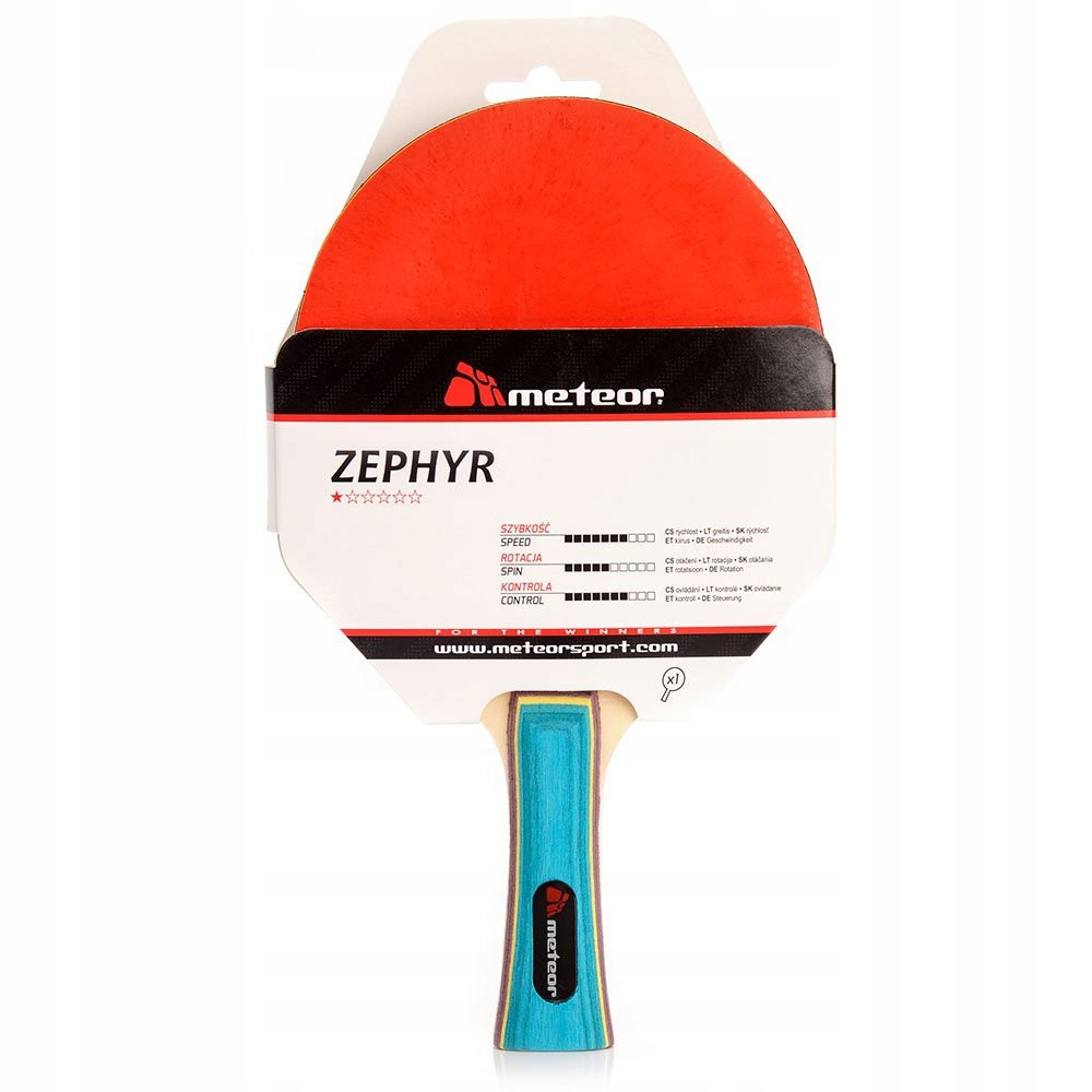 Rakietka do Ping Ponga Tenis Stałowy Meteor Zephyr