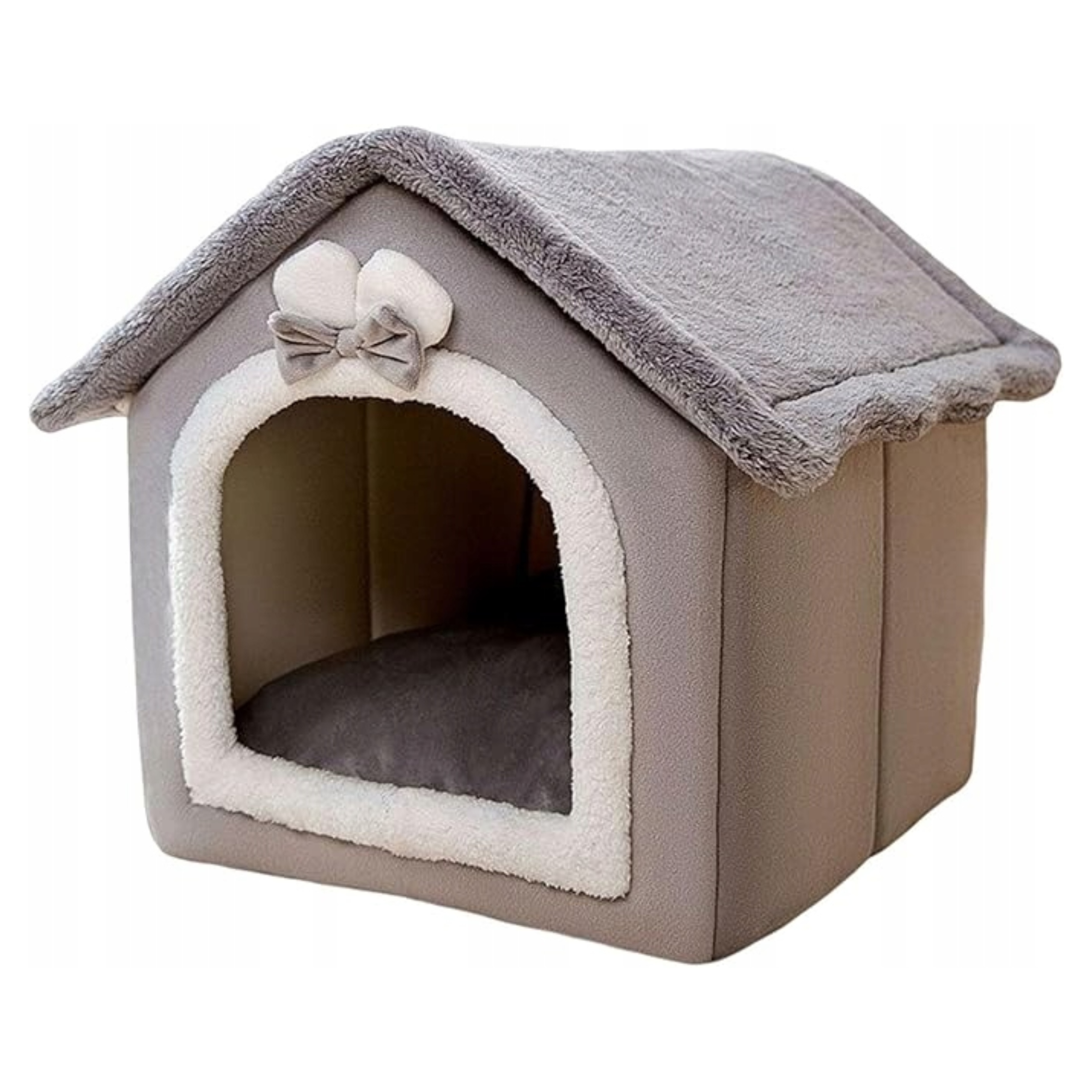 Levně Buda Domeček Pro Psa Kočku Pohodlné Pelíšek Bouda Měkké Potah Velikost L