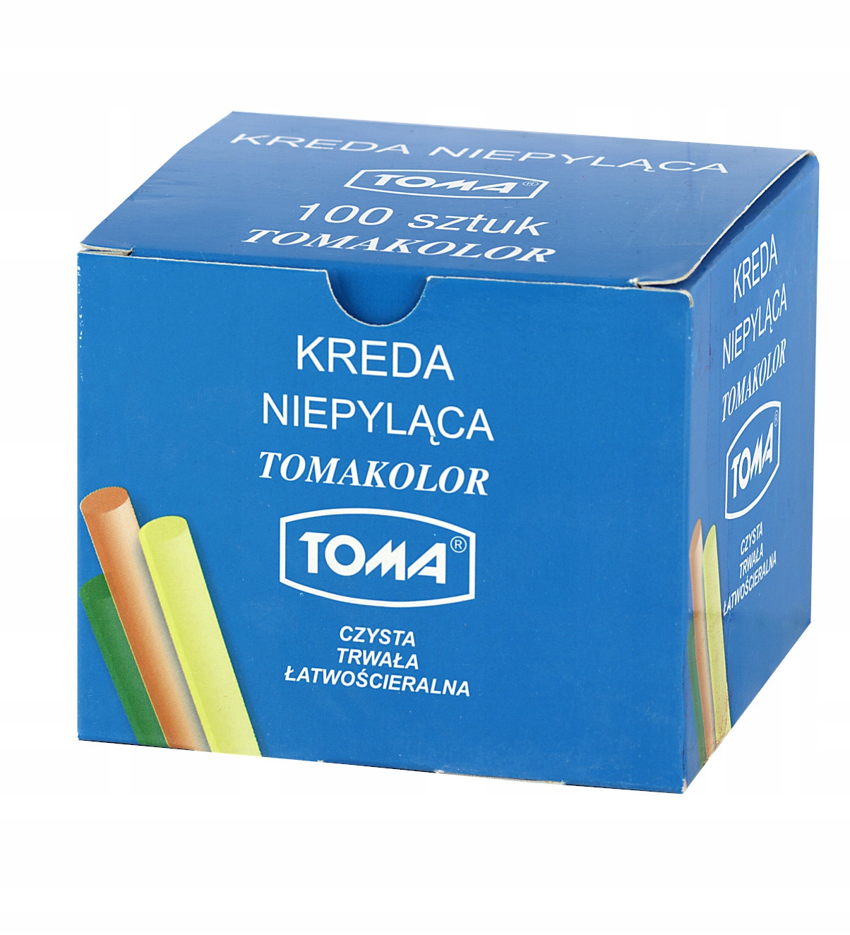 

Kreda kolorowa okrągła a-100 Toma niepyląca
