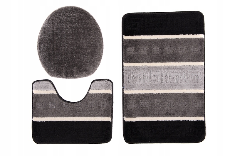 

Dywaniki Łazienkowe 3 El Antypoślizgowe Grube 16bl