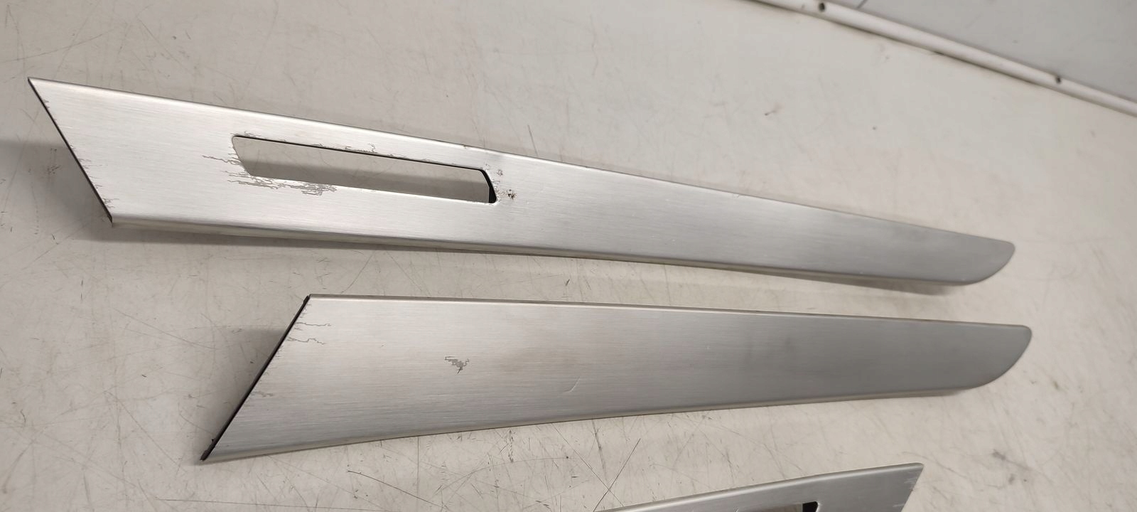 Dekory du tableau de bord Console szczotkowane d’aluminium Audi A6 C6 3,0 TDI