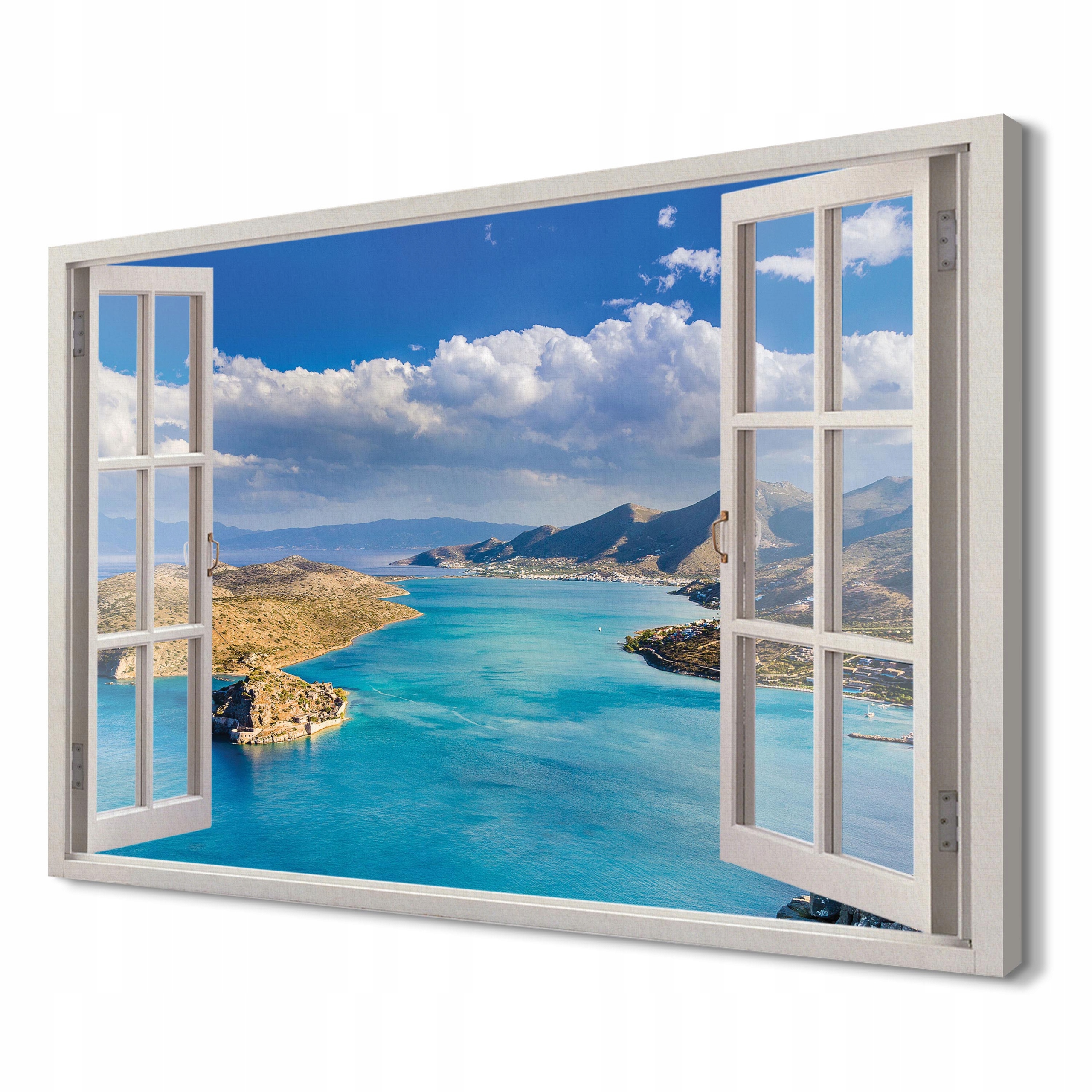 

Zatoka Morze Obraz okno canvas 3d 120x80 do pokoju