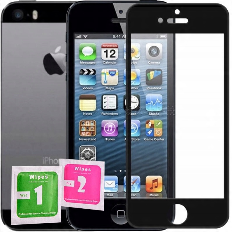 

Szkło 5D Cały Ekran Pełne Na Apple Iphone 5 5S 5C
