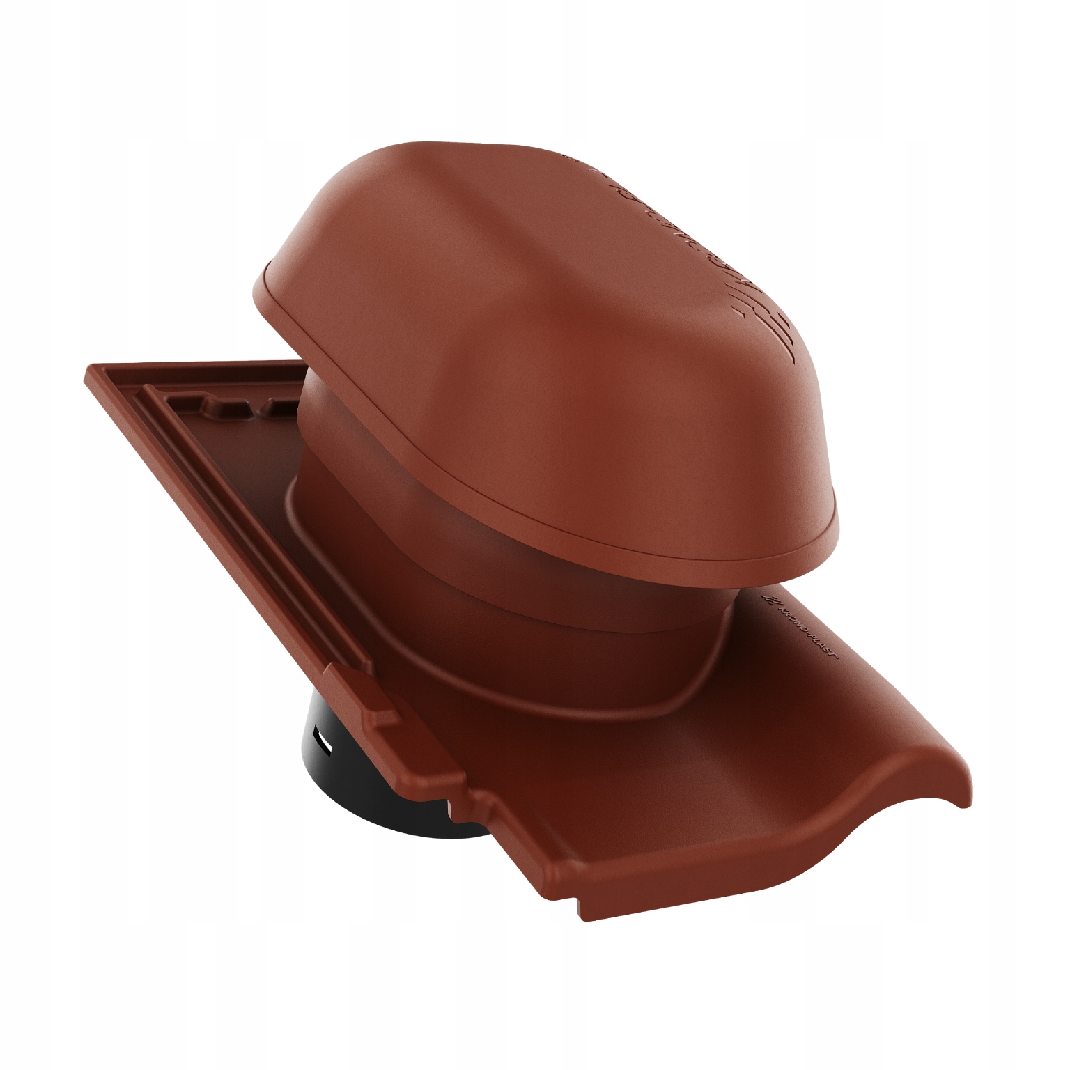 Sanitární odvětrávací krb fi125 Bogen Innovo 12 Měděno-hnědý