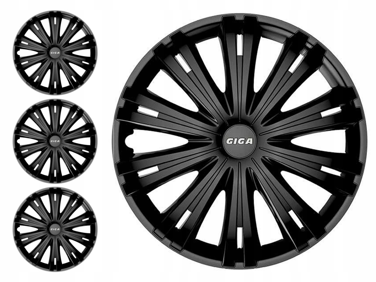 

Kołpaki Giga Black 15 Opel Vw Skoda Seat Peugeot